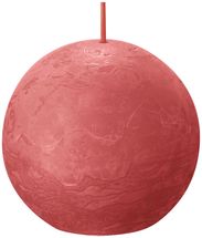 Bougie en forme de boule Bolsius Rustique Blossom Pink ø 7,5 cm